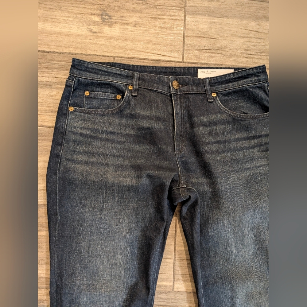 Rag & Bone  Dre low rise slim boyfriend Jeans Size 31 - Picture 7 of 16